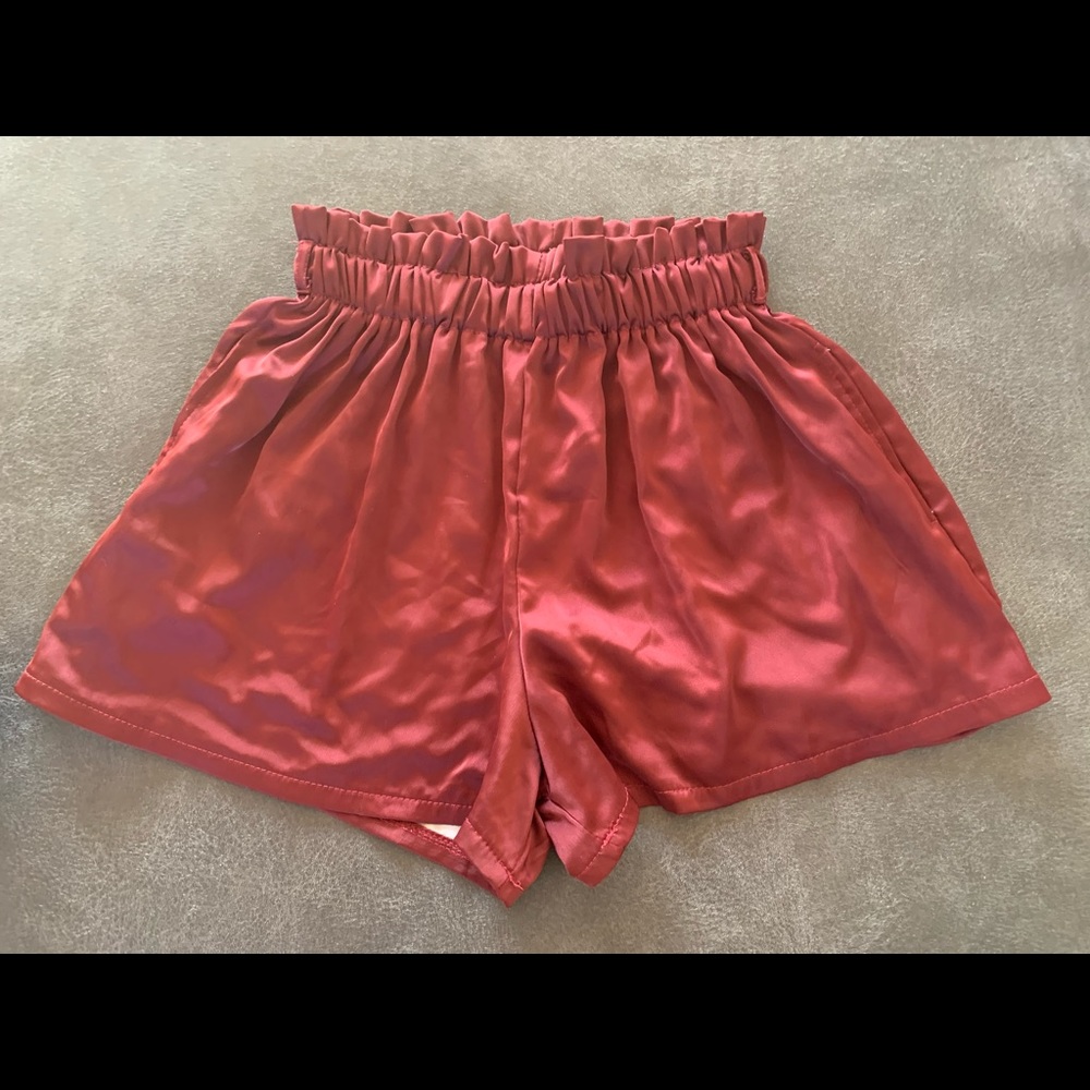 Silk shorts